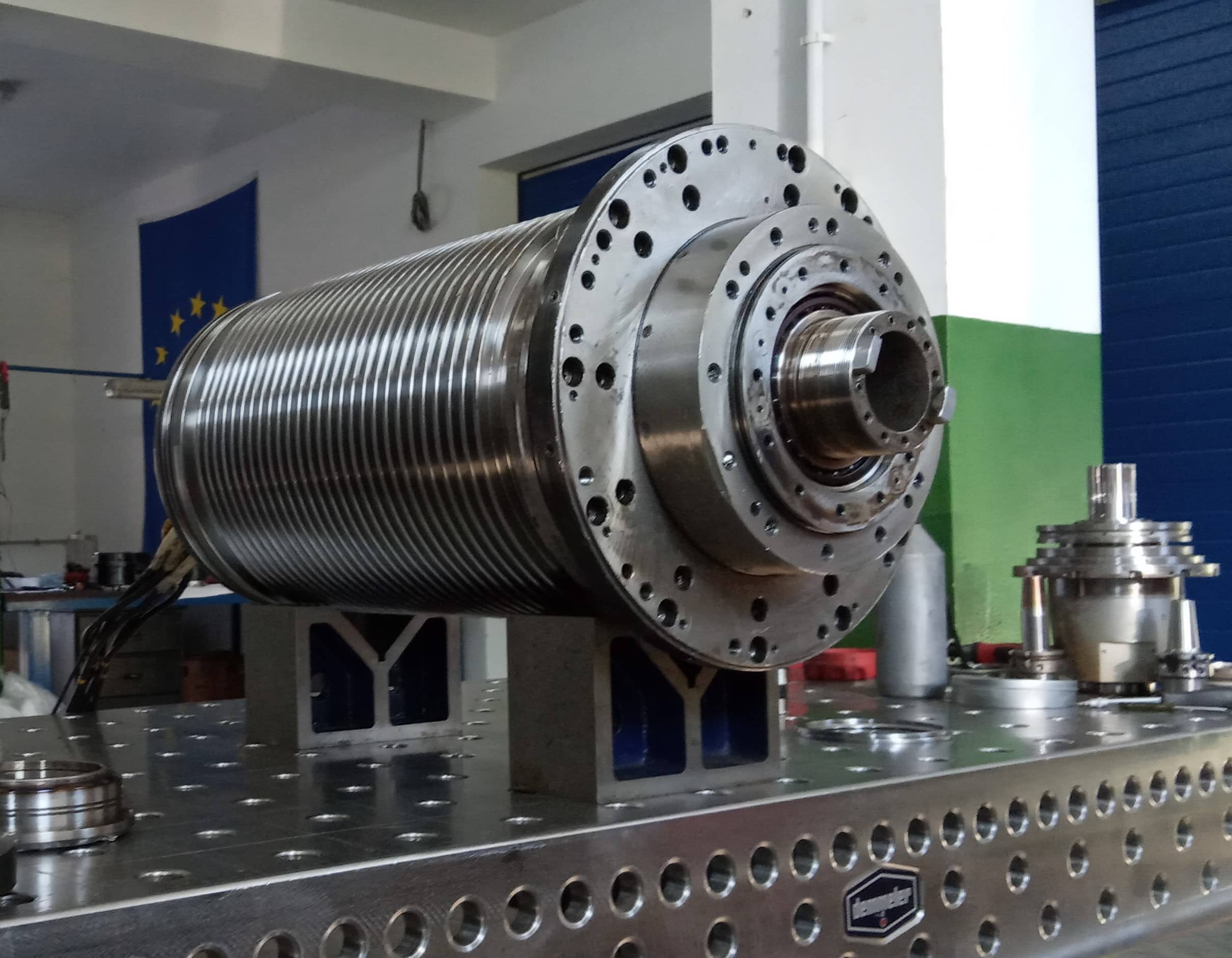 Überholung der Elektrospindel